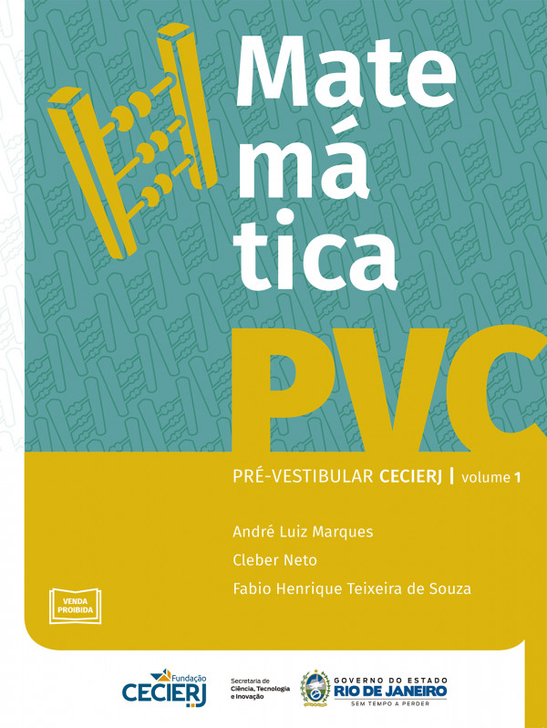 Matemática - Volume 1 - Pré-vestibular Cecierj - Canal CECIERJ